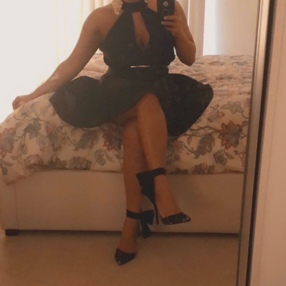Elegant Black Women's Dress